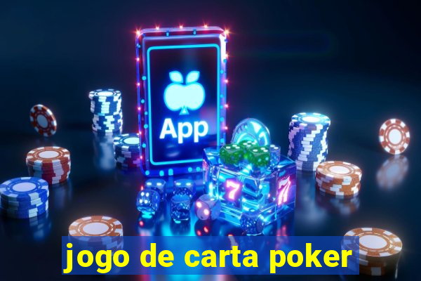 jogo de carta poker