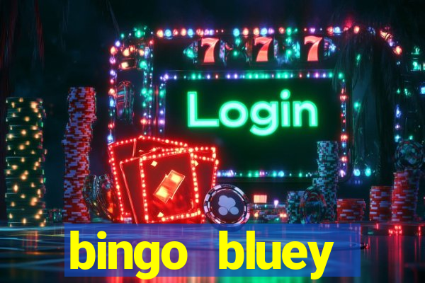 bingo bluey personajes png