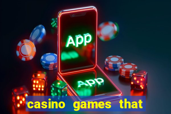 casino games that pay real money with no deposit