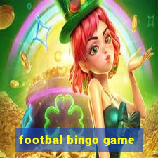 footbal bingo game