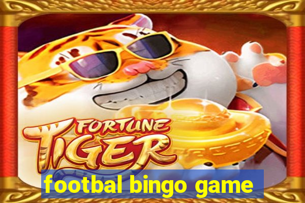 footbal bingo game