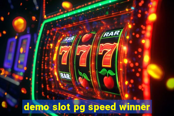 demo slot pg speed winner