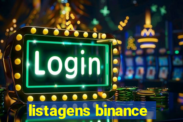 listagens binance