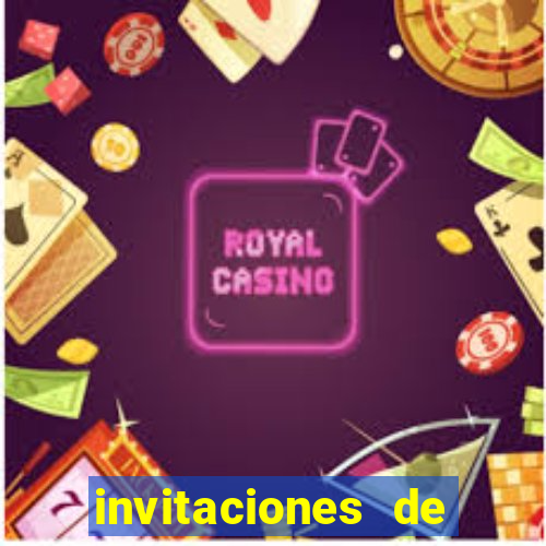 invitaciones de bingo para editar