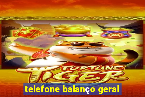 telefone balanço geral