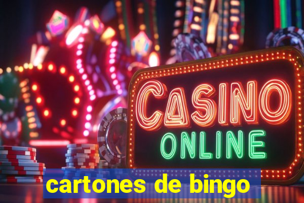 cartones de bingo