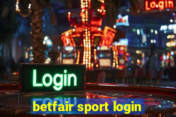 betfair sport login