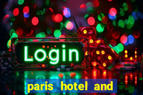 paris hotel and casino restaurants