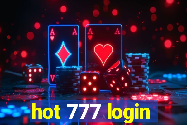 hot 777 login