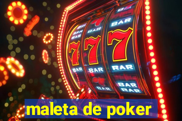 maleta de poker