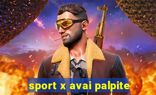 sport x avai palpite