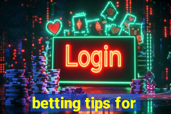 betting tips for