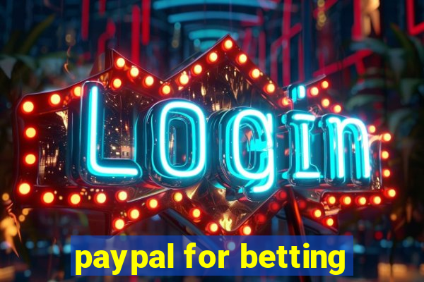 paypal for betting