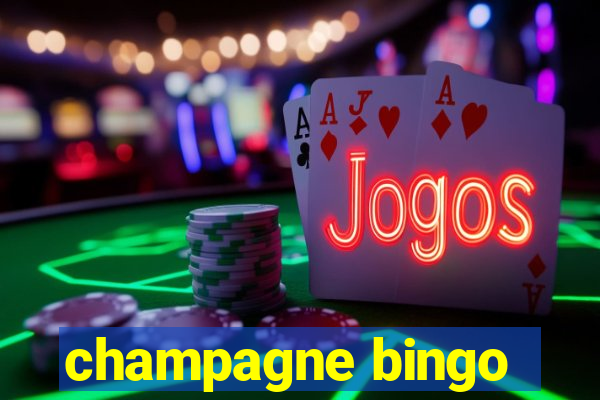 champagne bingo