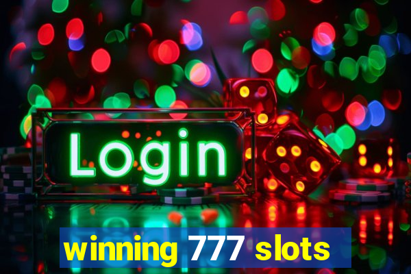 winning 777 slots