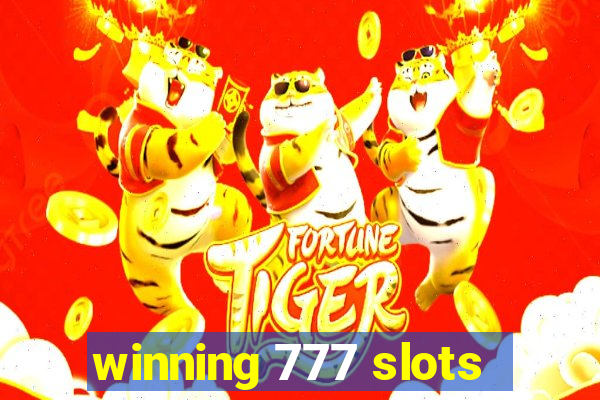 winning 777 slots