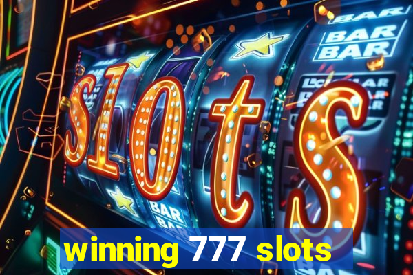 winning 777 slots