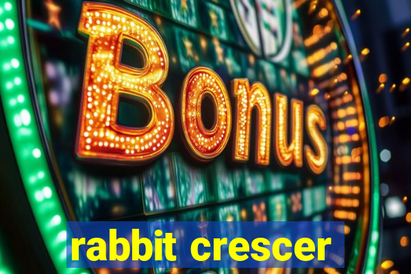 rabbit crescer