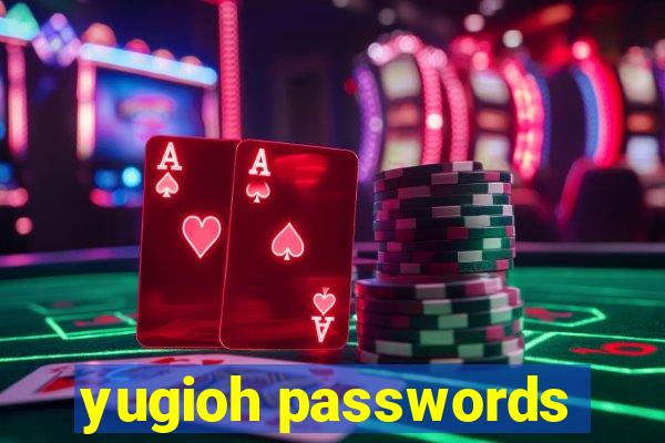 yugioh passwords