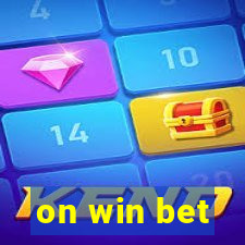 on win bet