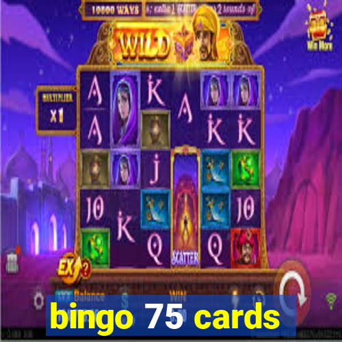 bingo 75 cards