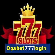 Opabet777login