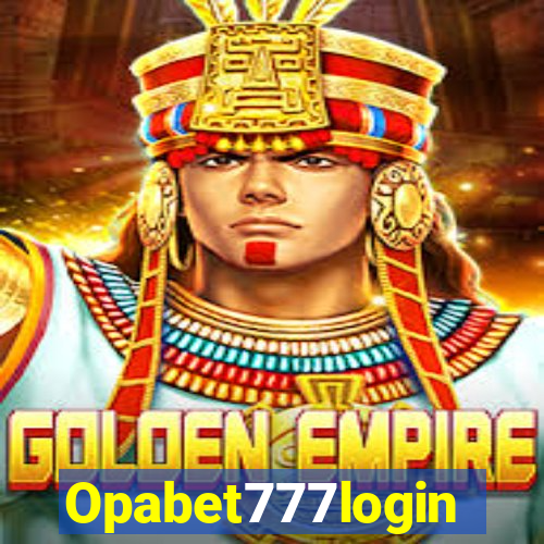 Opabet777login