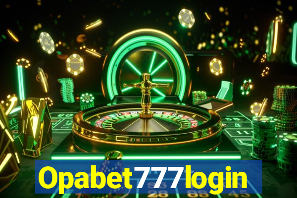 Opabet777login