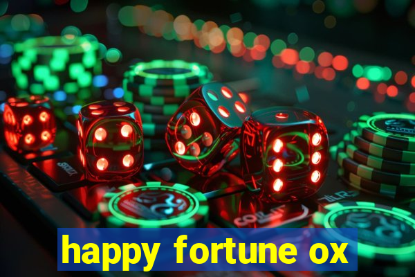 happy fortune ox