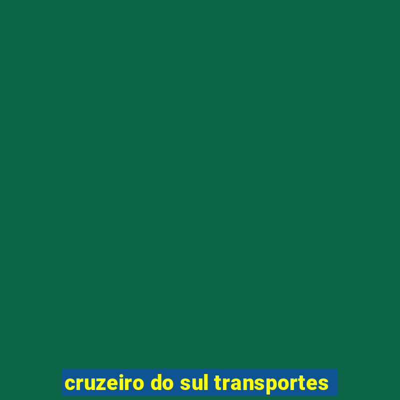 cruzeiro do sul transportes