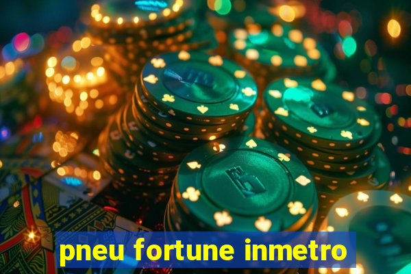 pneu fortune inmetro