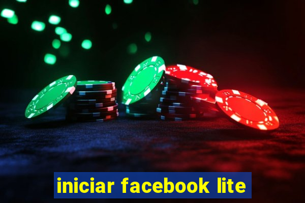 iniciar facebook lite