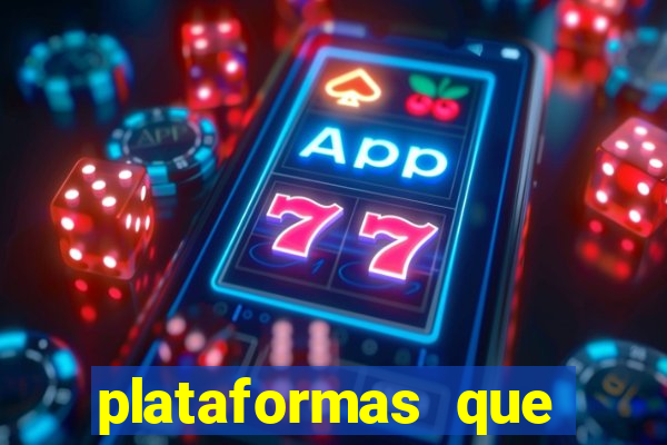 plataformas que est?o pagando fortune tiger