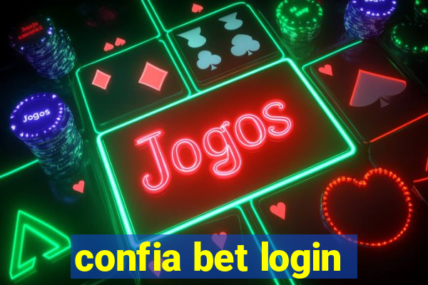 confia bet login