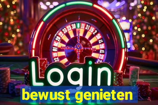 bewust genieten