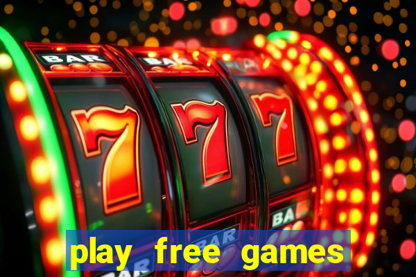 play free games slot machine