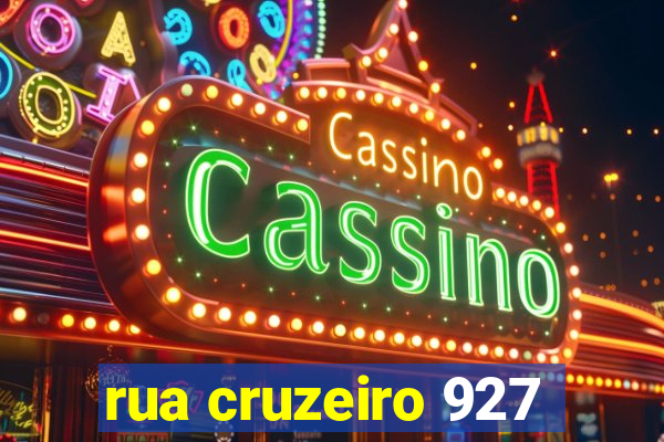 rua cruzeiro 927