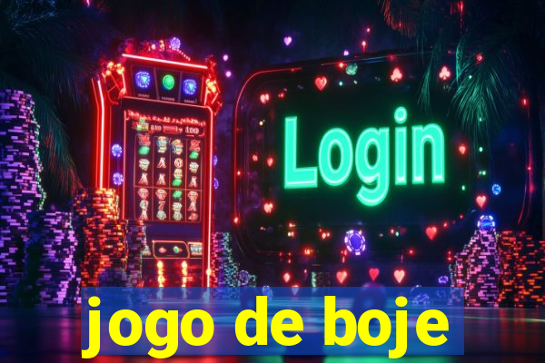 jogo de boje