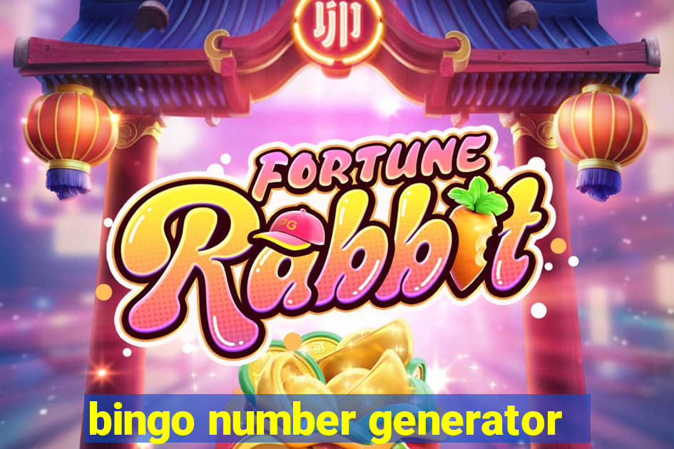 bingo number generator