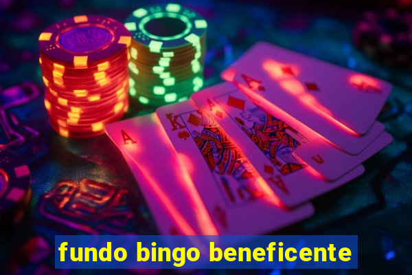 fundo bingo beneficente