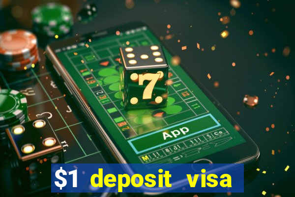 $1 deposit visa casino nz