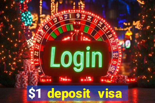 $1 deposit visa casino nz