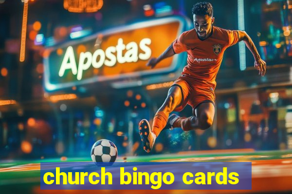 church bingo cards