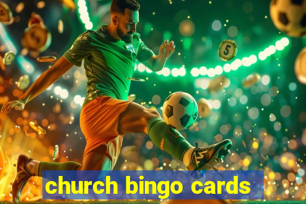 church bingo cards