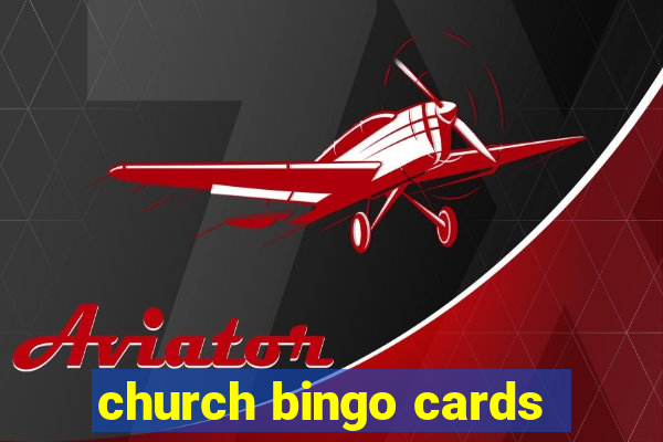 church bingo cards