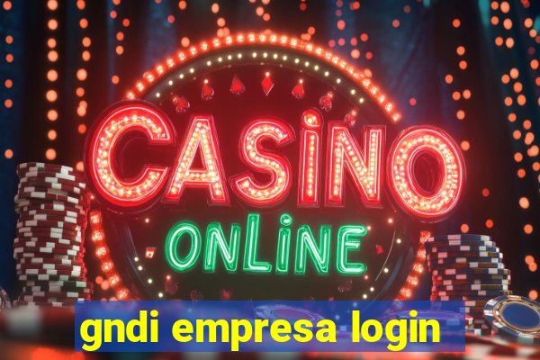 gndi empresa login