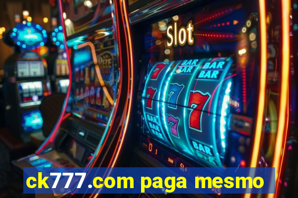 ck777.com paga mesmo