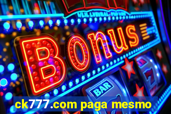 ck777.com paga mesmo