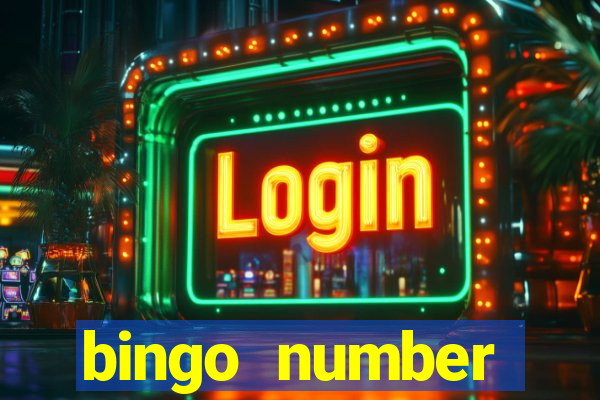 bingo number generator online