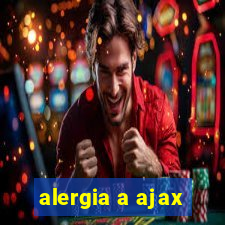 alergia a ajax